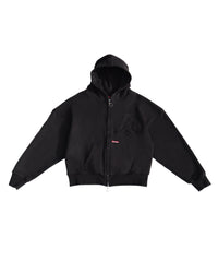 Ascension Signature Zip Hoodie — Black
