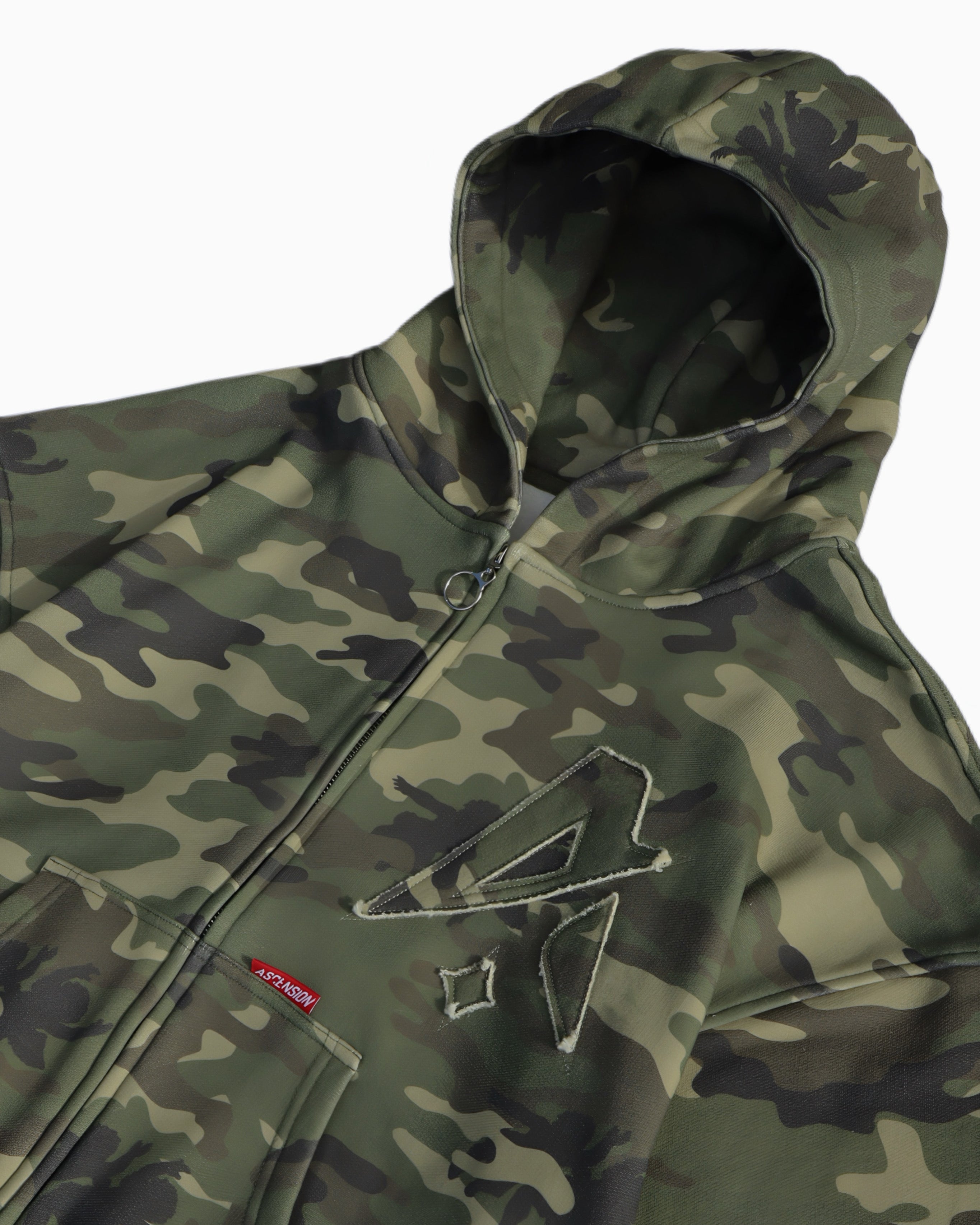 Ascension Signature Zip Hoodie — Camo