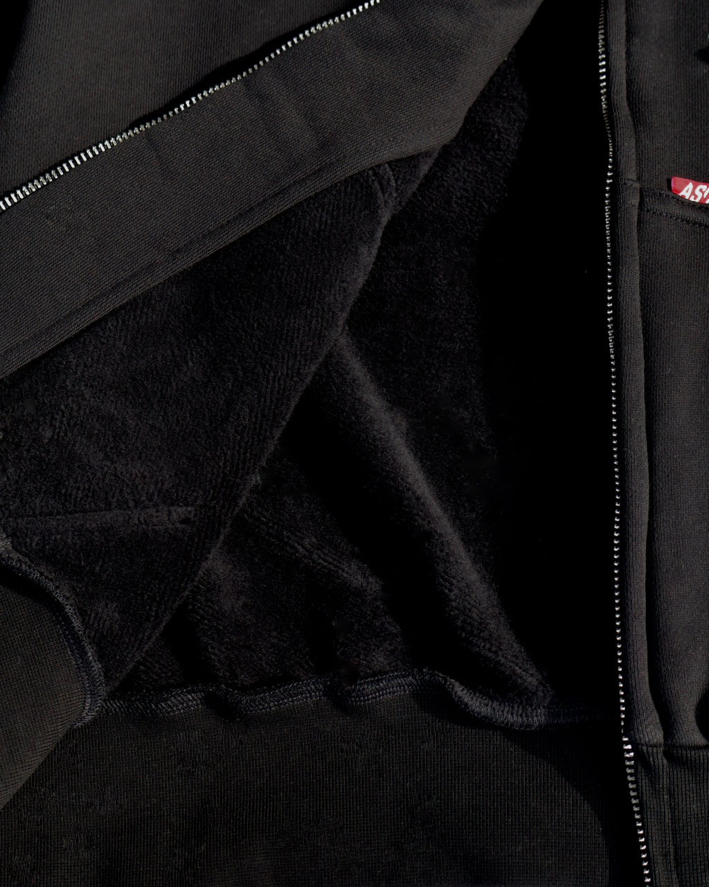 Ascension Signature Zip Hoodie — Black