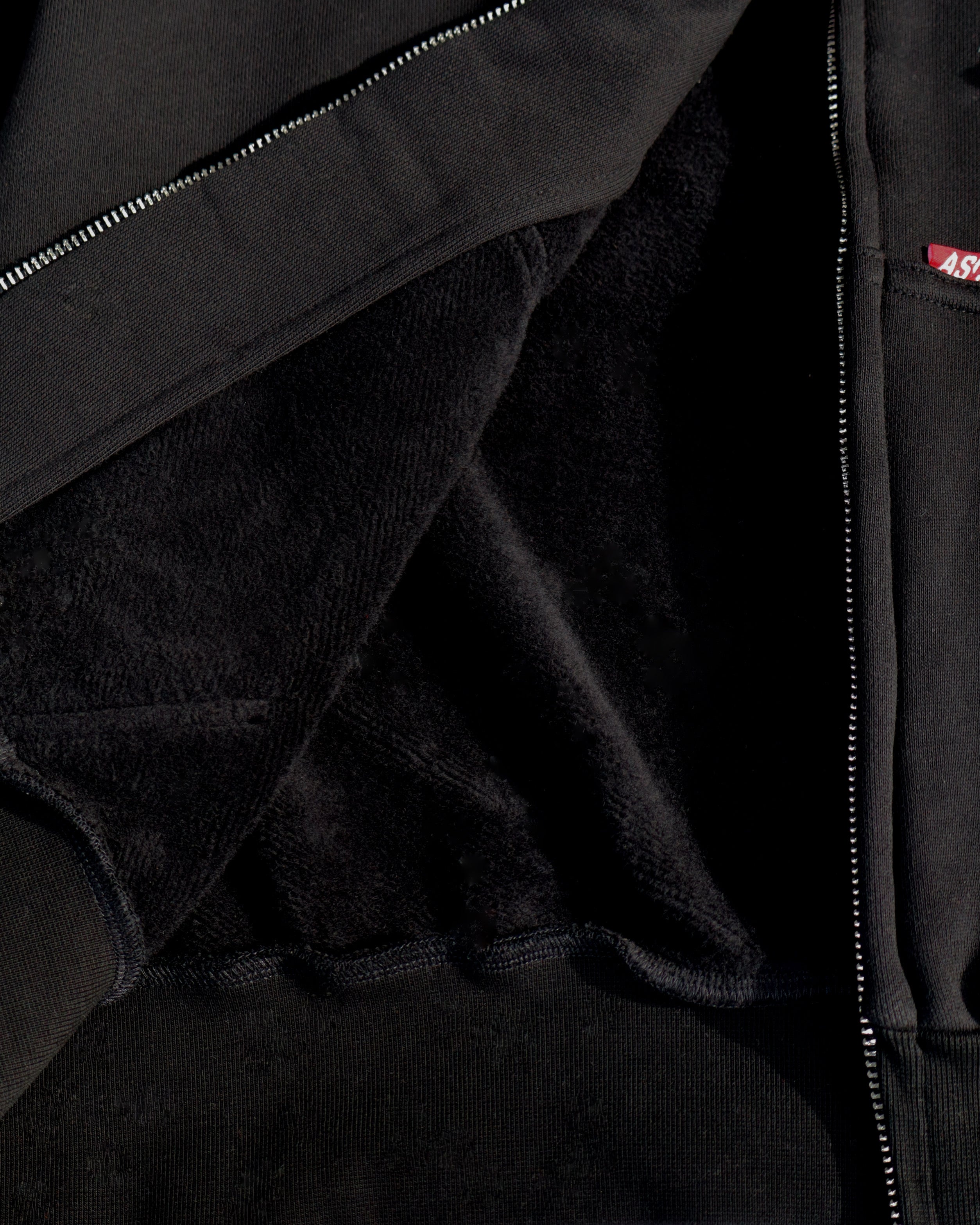 Ascension Signature Zip Hoodie — Black