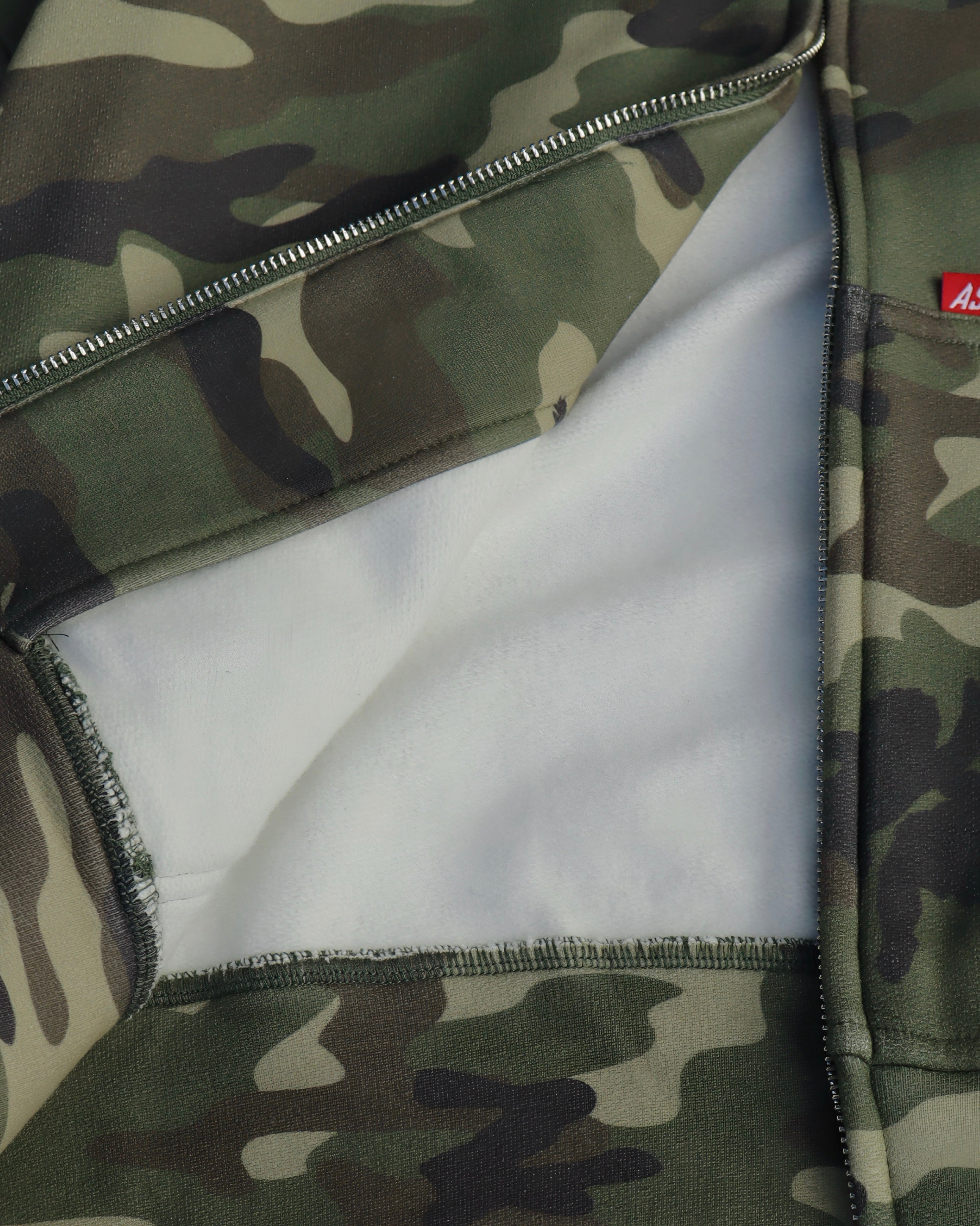 Ascension Signature Zip Hoodie — Camo